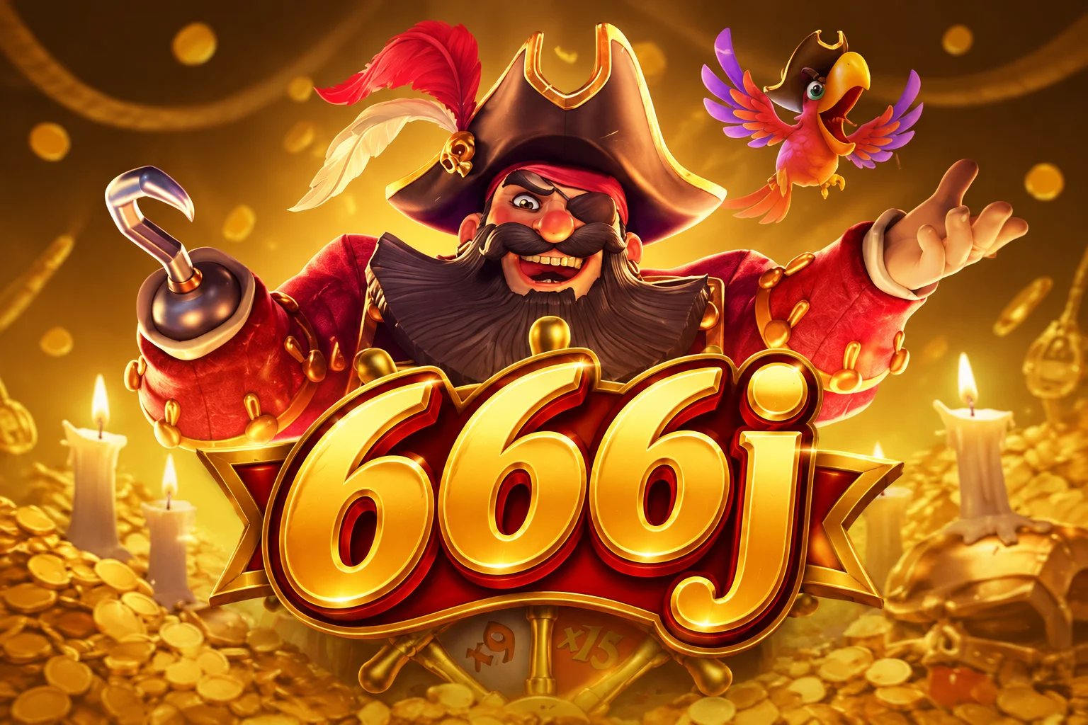 Panduan Fitur Runtuhan dan Pengganda Captains Bounty di 666j